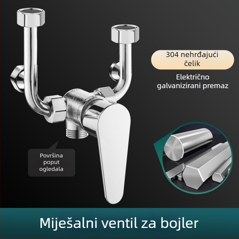 Feige U-oblik miješanja ventil za kupaonicu, model: U-oblik ventila, stil: moderni minimalizam