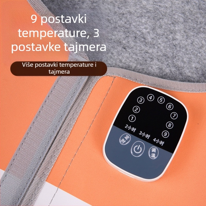 Grafen grijac za stopala ispod stola, priključak na mrežu, 220V, 200W, model A1