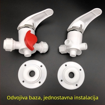 POM miješac ventila za solarni zagrijavanje vode, topla i hladna voda, plastično kućište, model spoj dvostrukog unutarnjeg vodova, 0,6 MPa, 0–100°C, Jiuyi, moderni minimalistički stil
