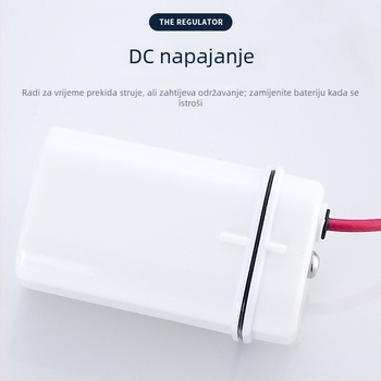 Automatski infracrveni senzor za ispiranje WC-a, model 123, napajanje DC, izlaz G1/2, vrijeme ispiranja 10 s, materijal bakar