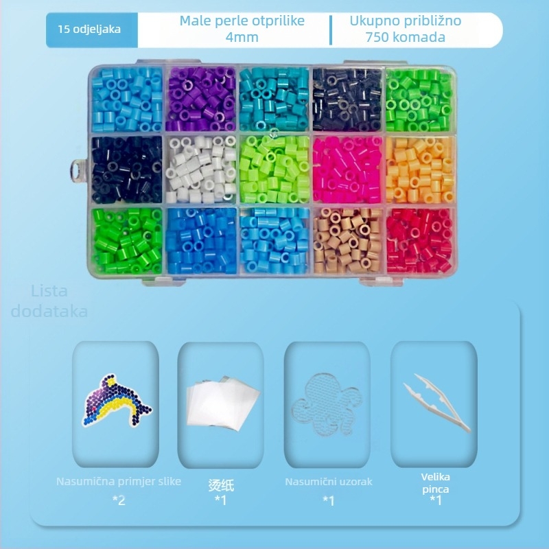 3D puzzle za djecu — DIY plastični dijelovi, od 14 godina, unisex