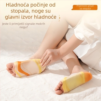 Samozagrijavajući flaster za stopala – unisex, potpuno pokrivanje podstopala