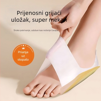 Samozagrijavajući flaster za stopala – unisex, potpuno pokrivanje podstopala
