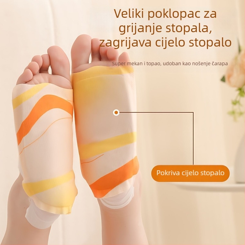 Samozagrijavajući flaster za stopala – unisex, potpuno pokrivanje podstopala
