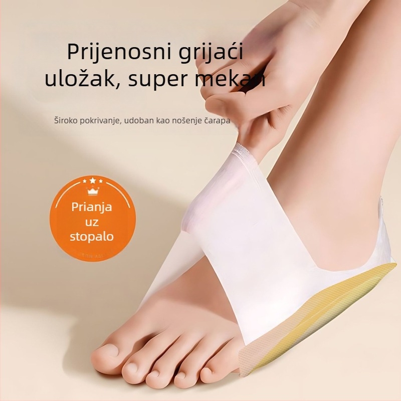 Samozagrijavajući flaster za stopala – unisex, potpuno pokrivanje podstopala