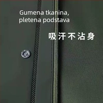 Razdijeljeni kišni kaput za vožnju biciklom, Oxford platno, debljina tkanine 23, PVC vodootporni sloj