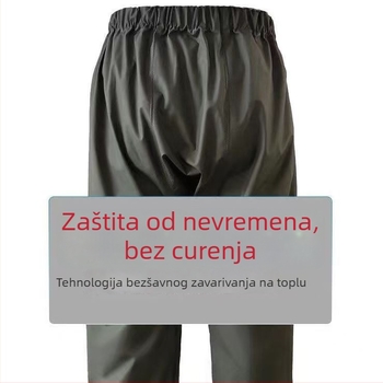 Razdijeljeni kišni kaput za vožnju biciklom, Oxford platno, debljina tkanine 23, PVC vodootporni sloj