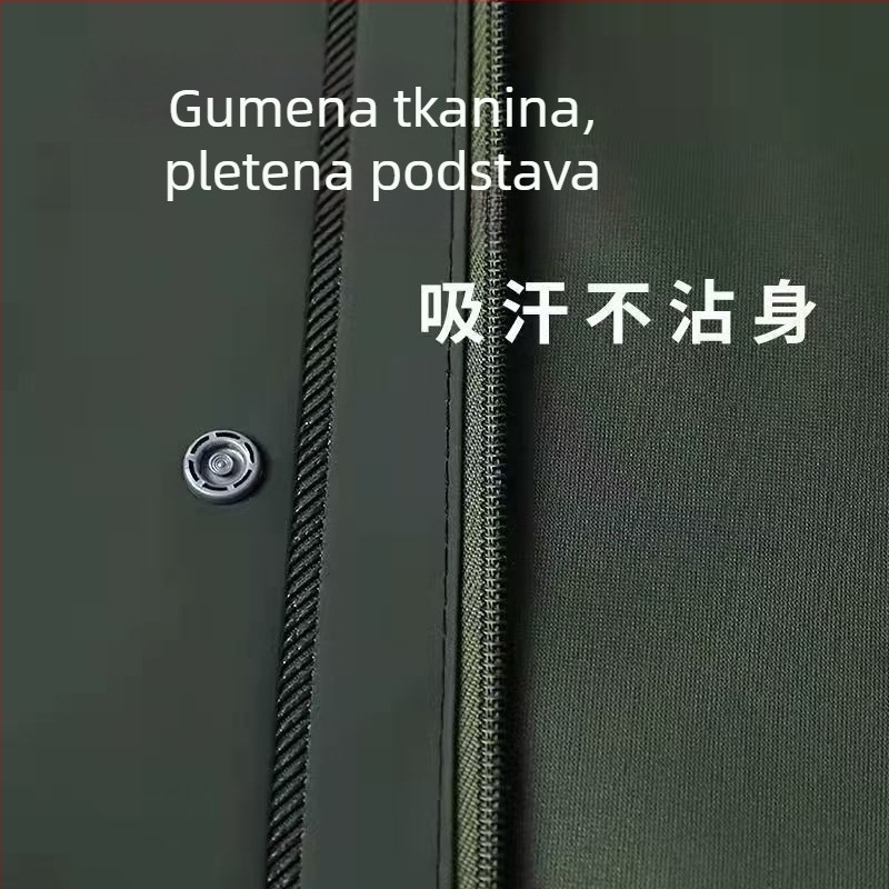 Razdijeljeni kišni kaput za vožnju biciklom, Oxford platno, debljina tkanine 23, PVC vodootporni sloj