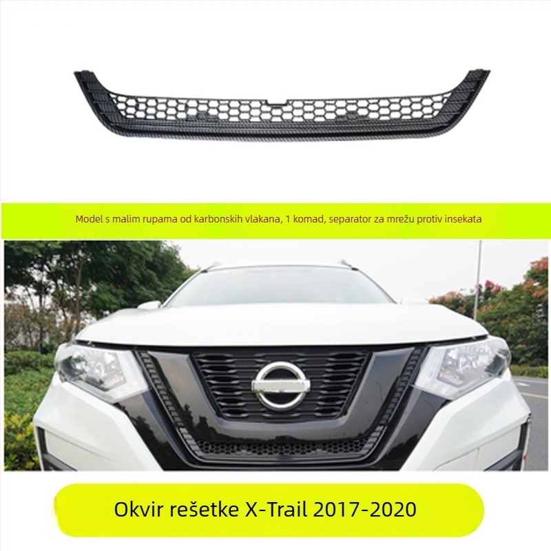 Xin Qi ABS zaštitni poklopac rešetke s mrežom protiv insekata za Qijun posebno vozilo