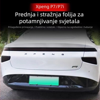 TPU film za promjenu boje prednjih i stražnjih svjetala Xiaopeng P7/P7i