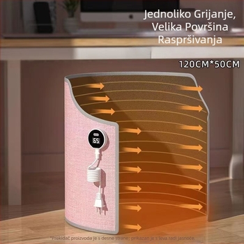 Grijač stopala za stolom – USB napajanje, mehaničko upravljanje, USB grijanje