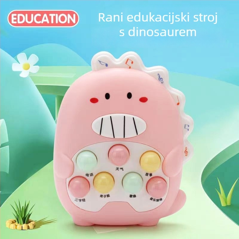 Whack-a-Mole edukativna igračka za djecu 0-3 godine, svjetla i glazba, plastična konstrukcija, baterijsko napajanje