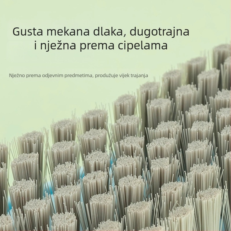 Miaojie antibakterijska četka za cipele – najlonske dlačice, njega tkanina, moderni minimalistički stil, set od 36 komada