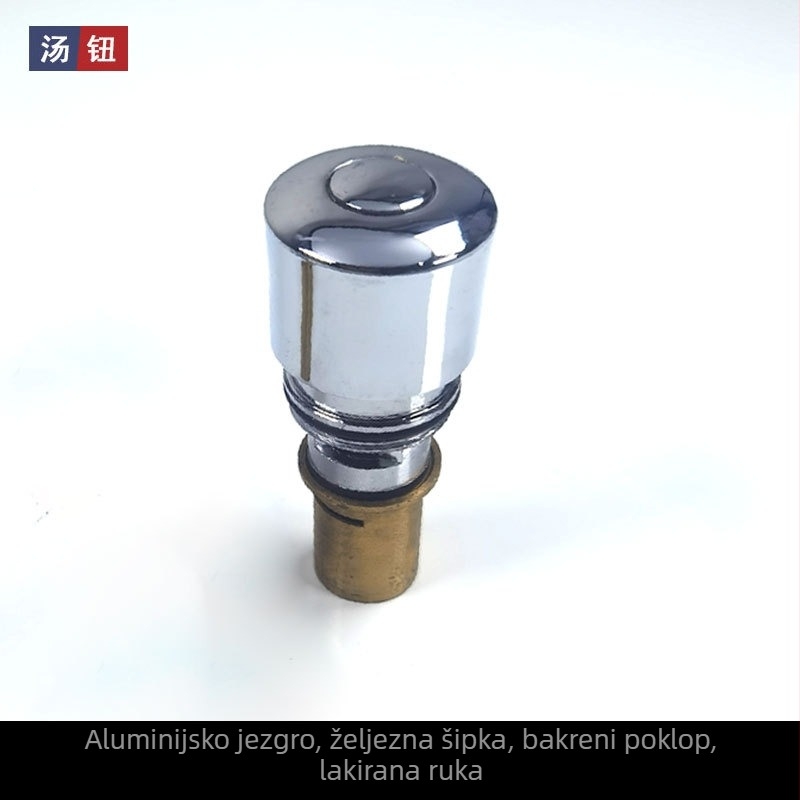 Ventil slavine s odgodnim pritiskom, automatski zatvarač za ispiranje mokraće, šesterokutno jezgro ventila, model 02-09, bakar