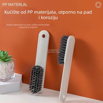 Četka za cipele s plastičnim vlaknima, dezinfekcija, ručna, višenamjenski kućni alat