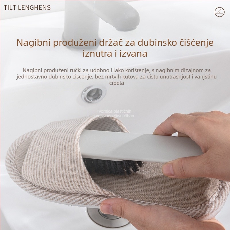 Četka za cipele s plastičnim vlaknima, dezinfekcija, ručna, višenamjenski kućni alat