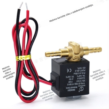 Pribor za stomatološki stol — DC24V solenoidni ventil za dovod vode i ispiranje, električno upravljanje