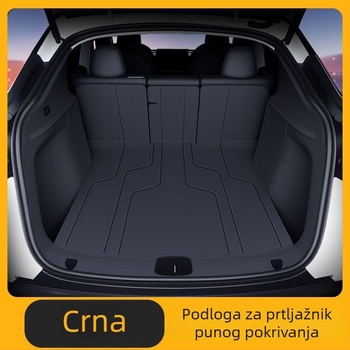Kožni prostir za prtljažnik za Tesla Model Y (nova verzija) – zaštita interijera, prostor za teret