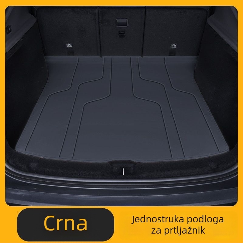 Kožni prostir za prtljažnik za Tesla Model Y (nova verzija) – zaštita interijera, prostor za teret