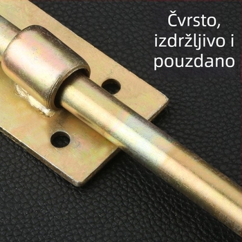 Butterfly zaptiva za željezna vrata za dvostruka drvena vrata – vertikalni i prošireni horizontalni zapinjač