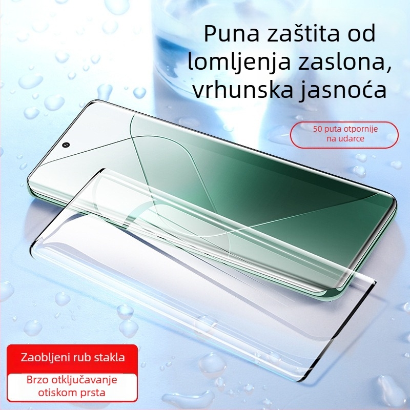 Jamie Kaljeno staklo zaštita zaslona za Oppo Reno11 / Reno11 Pro / Reno10 — Anti-Peep, UV premaz, potpuno ljepilo, 1 godina jamstva