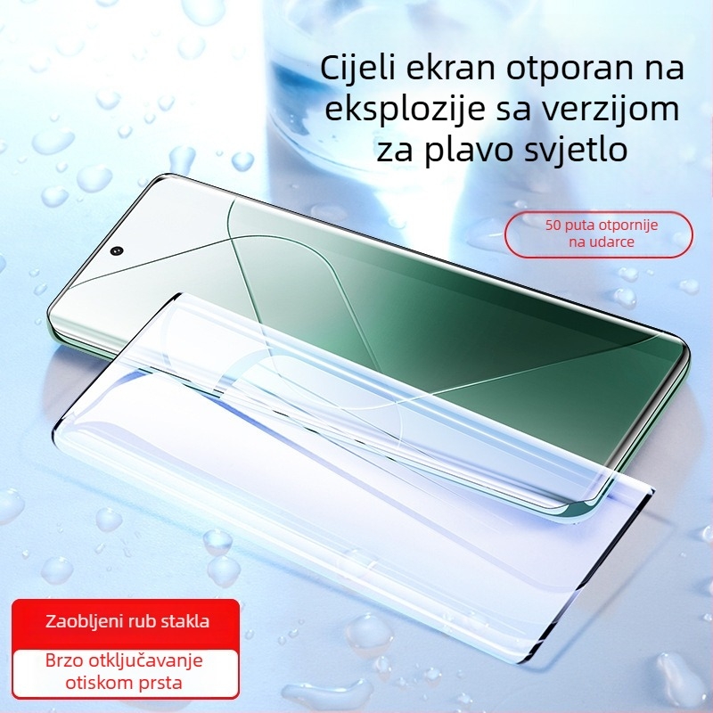 Jamie Kaljeno staklo zaštita zaslona za Oppo Reno11 / Reno11 Pro / Reno10 — Anti-Peep, UV premaz, potpuno ljepilo, 1 godina jamstva