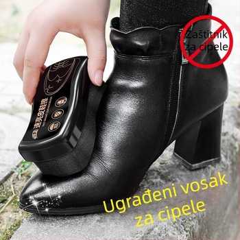 Četkica za obuće s integriranom spužvastom četkom | Vodootporna, Njega, Čišćenje, Protiv prljavštine | Marka WNRJI, Pakiranje 280 komada