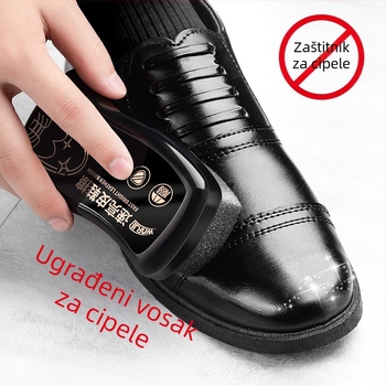 Četkica za obuće s integriranom spužvastom četkom | Vodootporna, Njega, Čišćenje, Protiv prljavštine | Marka WNRJI, Pakiranje 280 komada