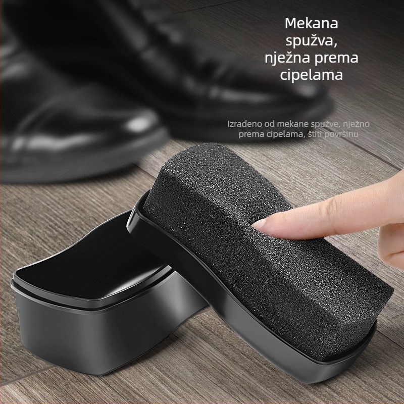 Četkica za obuće s integriranom spužvastom četkom | Vodootporna, Njega, Čišćenje, Protiv prljavštine | Marka WNRJI, Pakiranje 280 komada