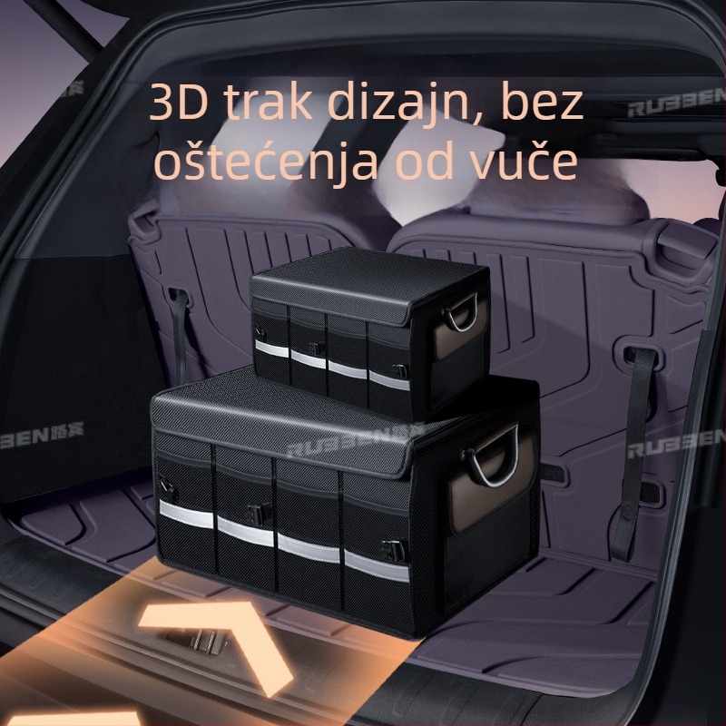 Leapmotor C16 Tepih prtljažnika – poluzatvoren dizajn, unutarnji auto tepih (Materijal: Tpes; Porijeklo: Shandong; Marka: Lubin; Kompatibilni modeli: Posvećeno pokriće vozila; Obrada i prilagodba: Da)