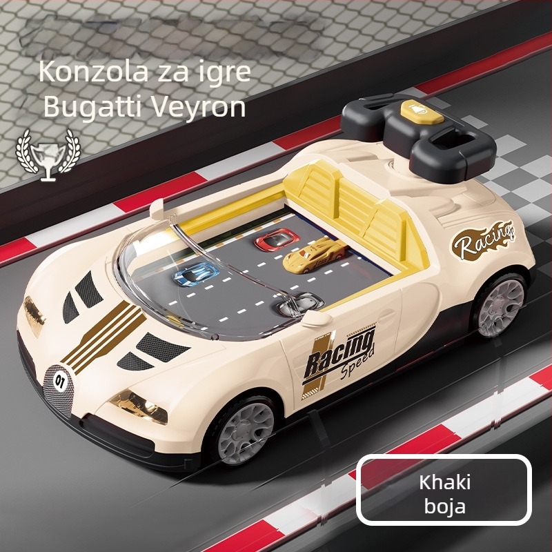 Dječja trkaća avanturistička konzola sa zvukom i simulacijom vožnje – obrazovna društvena igra, od plastike, marka JZY, za uzrast 4–6 godina