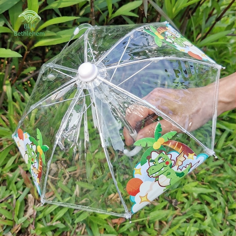 Mini prozirni kišobran za BJD lutke, 20 cm, rekvizit za lutke