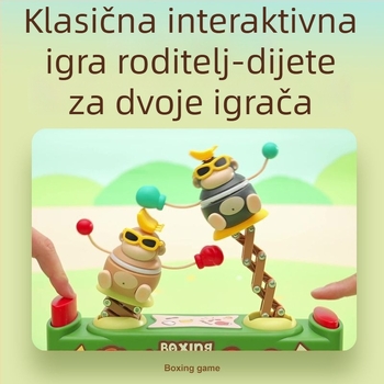 Igra s orangutanom za dva igrača — interaktivna, edukativna društvena igra za djecu, plastika, Huangfengyu, uzrast 4–6 godina, šarena kutija