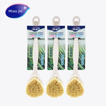 Miaomia sisalna četka za lonce — višenamjenska kuhinjska četka za čišćenje lonaca, posuđa, voća i povrća; materijal: vlakna sisala; pakiranje: 48 kom.