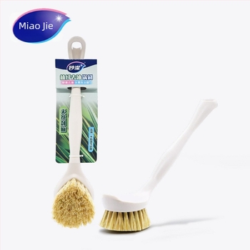 Miaomia sisalna četka za lonce — višenamjenska kuhinjska četka za čišćenje lonaca, posuđa, voća i povrća; materijal: vlakna sisala; pakiranje: 48 kom.