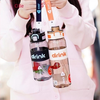 Tritan čaša za vodu za djecu – velik kapacitet, prijenosna, za piće izravno, otporna na padove, sportska čaša