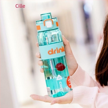 Tritan čaša za vodu za djecu – velik kapacitet, prijenosna, za piće izravno, otporna na padove, sportska čaša