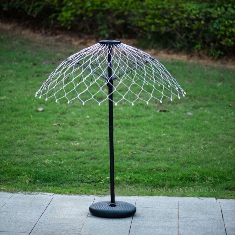 LED lanterna, kineskog stila za Mid-Autumn Festival, stojeći svjetlosni okvir za gostinjstva i unutarnju/vanjsku upotrebu; Marka: Seven Miles Umbrella Industry; Šifra proizvoda: Ds2024; Ispis logotipa: Da; Prilagodba: Da