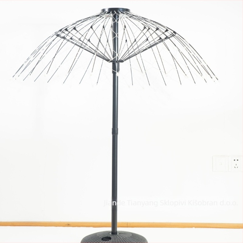 LED lanterna, kineskog stila za Mid-Autumn Festival, stojeći svjetlosni okvir za gostinjstva i unutarnju/vanjsku upotrebu; Marka: Seven Miles Umbrella Industry; Šifra proizvoda: Ds2024; Ispis logotipa: Da; Prilagodba: Da