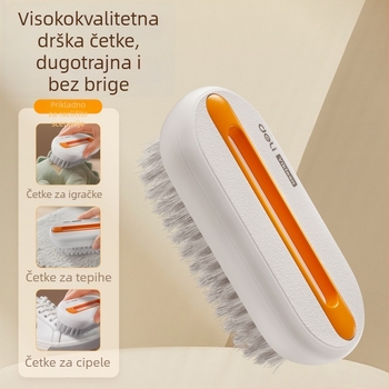 Deli četka za pranje rublja s ultra mekanim dlačicama, za odjeću i down jakne; plastična konstrukcija, kutija 144 komada, izlazi jesen 2025.