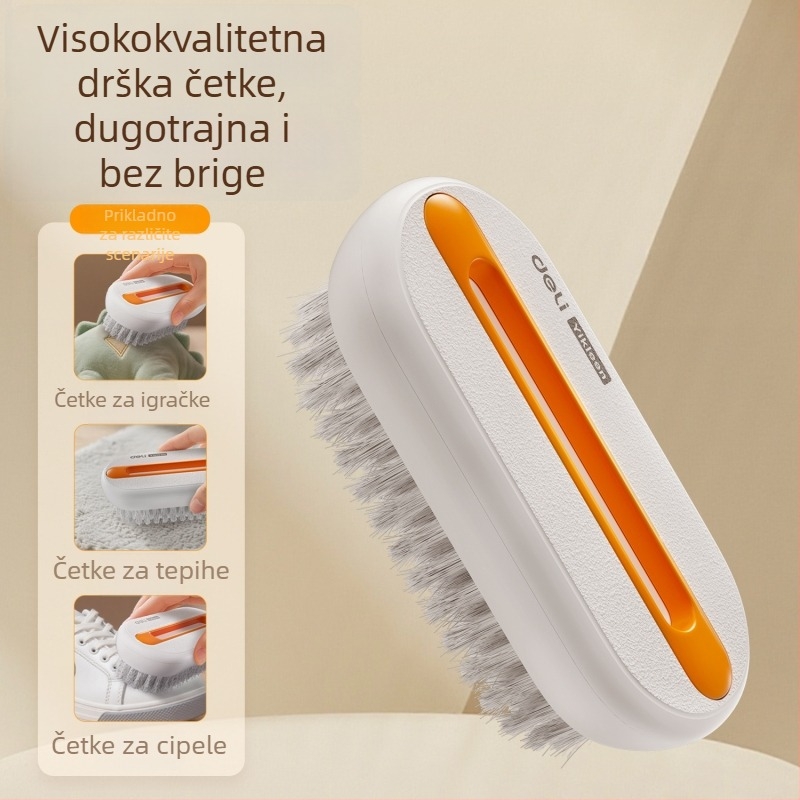 Deli četka za pranje rublja s ultra mekanim dlačicama, za odjeću i down jakne; plastična konstrukcija, kutija 144 komada, izlazi jesen 2025.