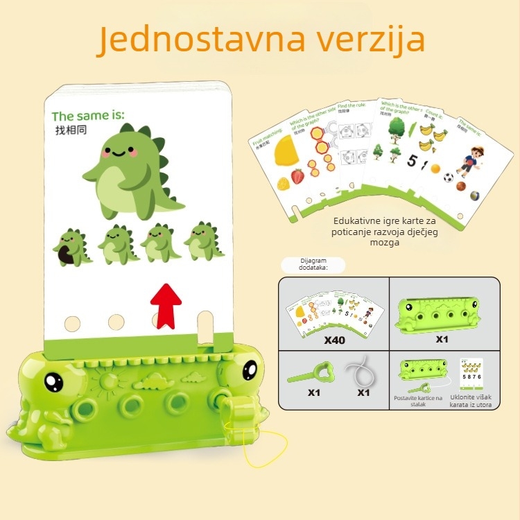 Dječja edukativna igračka za logičko razmišljanje – plast, brenda MLT, uzrast 4–6 godina, klasifikacija: šah i karte