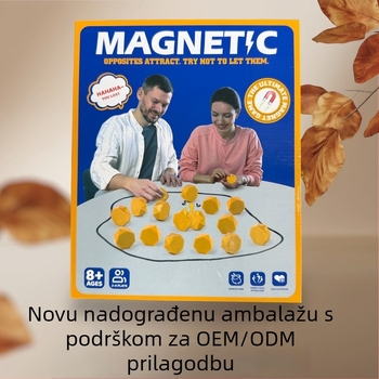 Magnetska šahovska stolna igra za logičko razmišljanje, edukativna igra za unutarnju upotrebu (Materijal: Plastika; Magnetno privlačenje; Unutarnja upotreba; Uzrast 7–14 i 15–35 godina)