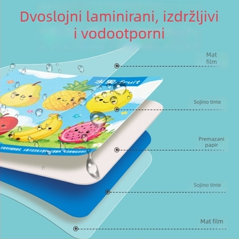Karte društvene igre za dva igrača: materijal papir; kategorija: kartice društvene igre; karakteristike: dvoboje između dvaju igrača; dob: 4–6 godina