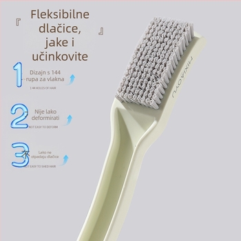 Fleksibilna četka za čišćenje s dizajnom od 144 otvora, otporna na deformacije, plastična konstrukcija; Funkcija: čišćenje i brisanje prašine; Materijal: plastika; Težina: 52 g; Predstavljanje na tržište: rujan 2025