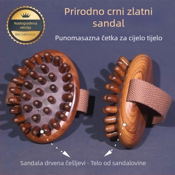 Ručni masažni češalj od camfor-drva za meridijane — uređaj za mršavljenje trbuha nakon poroda, za cijelo tijelo