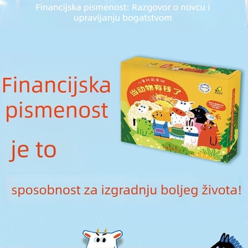 Guadou Planet 3.0 — Društvena igra za financijsku pismenost s temom životinja, za djecu, edukativni puzzle, razvoj mozga rukama, uzrast 7–14