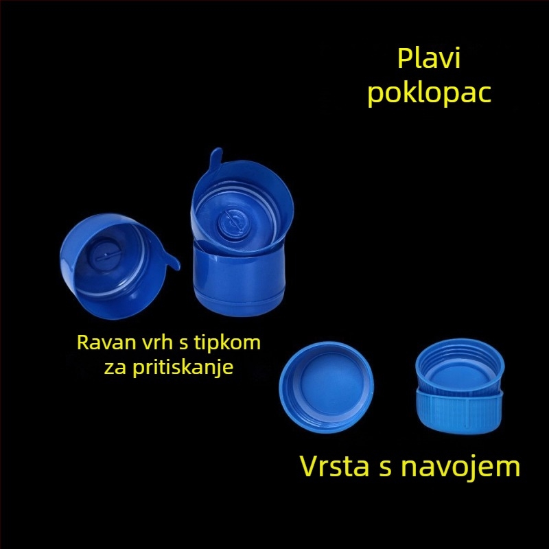 Adaptator slavine za kofu akvarija – ispuštanje jednim dodirom, visok protok ventila, PE materijal, moderni minimalistički stil.