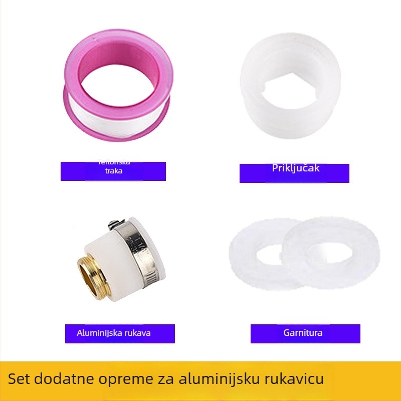 Konektor za slavinu, ABS materijal, moderan i minimalistički stil