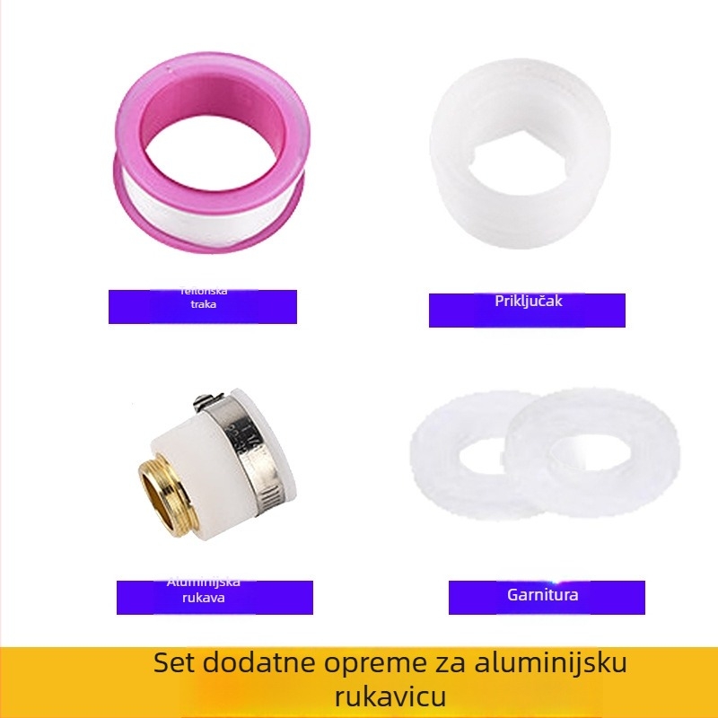 Konektor za slavinu, ABS materijal, moderan i minimalistički stil